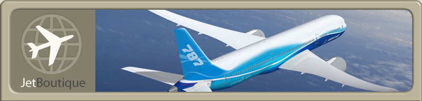 Site Logo and Boeing 787 Dreamliner