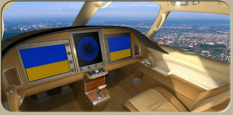 PiperJet cockpit